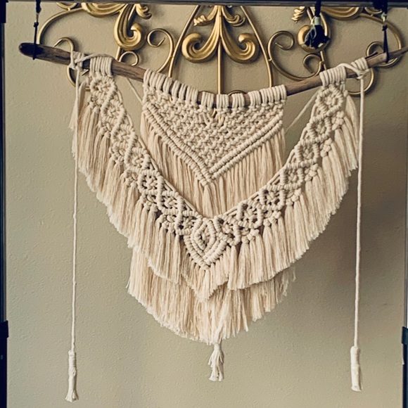 Macrame Wall Hanging - Picture 2 of 7